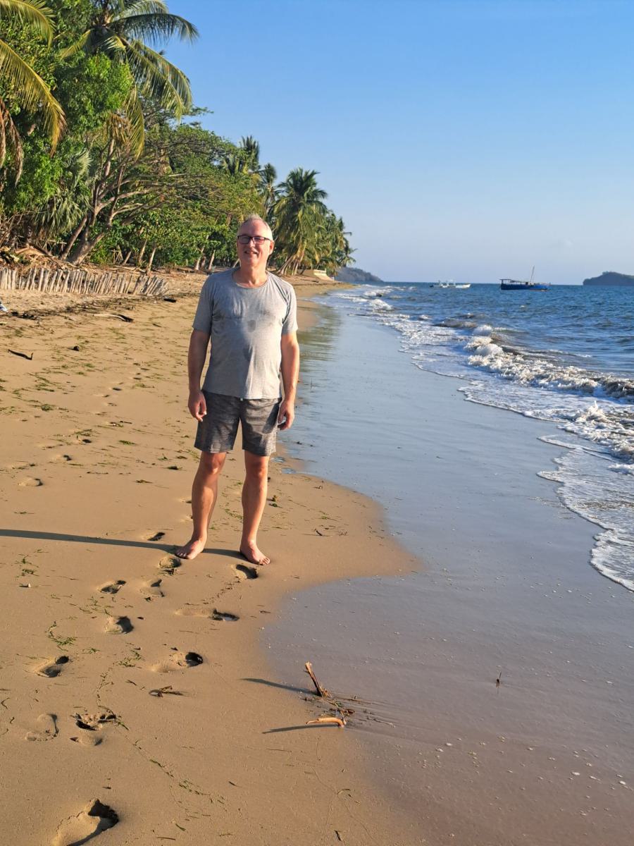 Strand in Nosy Be vor Hotel
